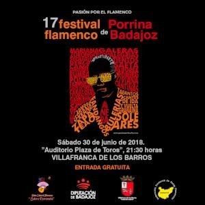 Comienza la cuenta atrás para el Festival Porrina de Badajoz