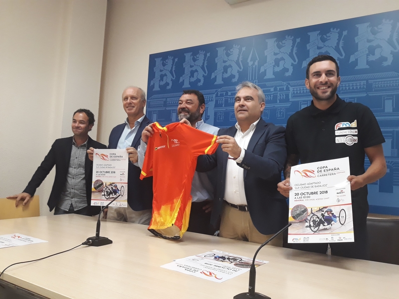Badajoz acoge el día 20 la Copa de España de ciclismo adaptado