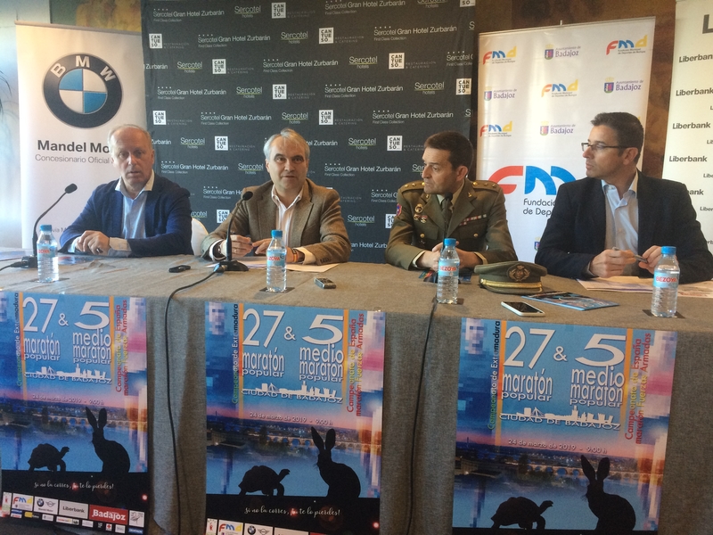 La 27 maratón popular y la 5 media maratón de la Ciudad de Badajoz batirán récord de participación