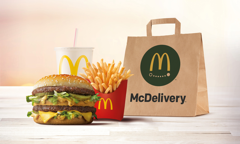 McDonalds lanza en Badajoz su servicio de entrega a domicilio, McDelivery