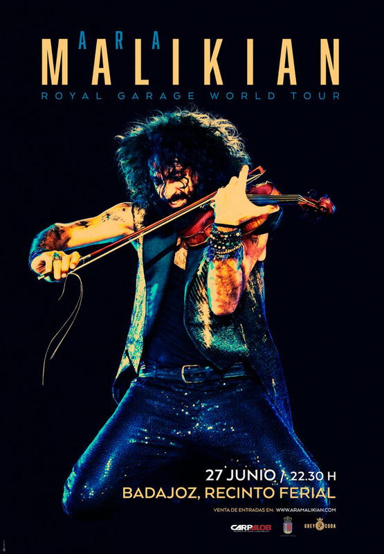 Ara Malikian estará en Badajoz presentando su nueva gira 'Royal Garage World Tour'