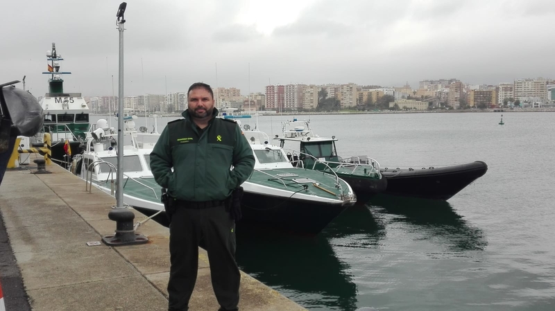 Un Cabo 1 de Badajoz participa en Algeciras en la lucha contra el narcotráfico y la inmigración irregular