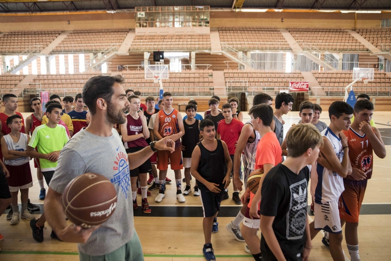 Cerca de 200 chicos disfrutarán del baloncesto hasta el sábado en el Campus Calderón 2019