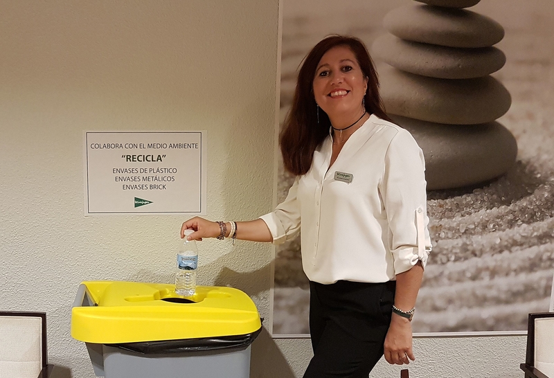 El Corte Inglés de Badajoz y FCC acuerdan la recogida semanal de residuos para reciclaje