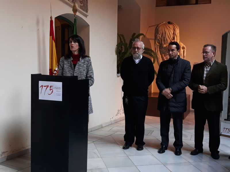 El Museo Arqueológico acoge una exposición sobre las Comisiones Provinciales de Extremadura y su relación con el Patrimonio Histórico