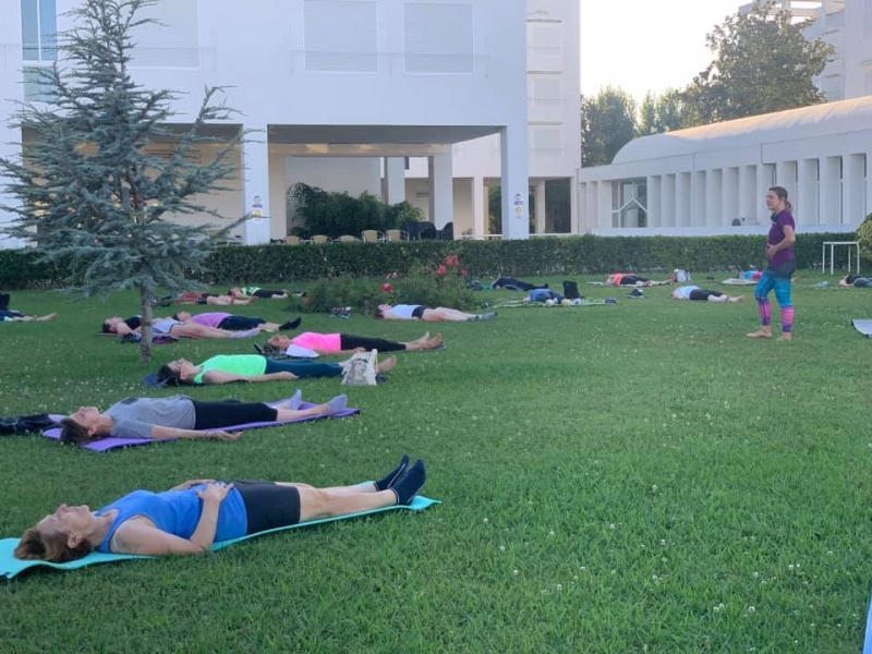 Fundación CB inaugura clases de yoga en la Rucab