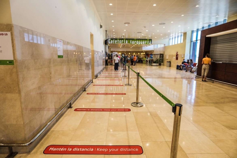 El Aeropuerto de Badajoz retoma su actividad con la reanudación de los vuelos con Madrid y Barcelona