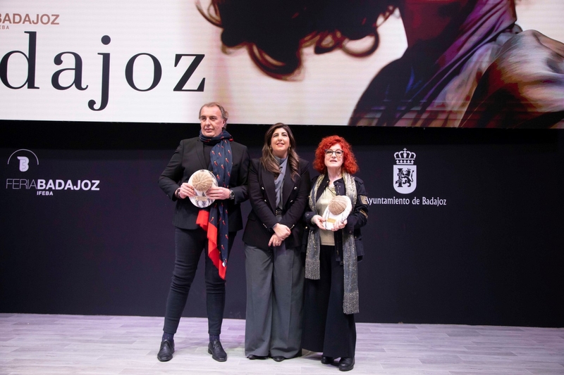 Pepa Casado y Jacinto Alcón, galardonados en la Feria de la Moda y la Belleza