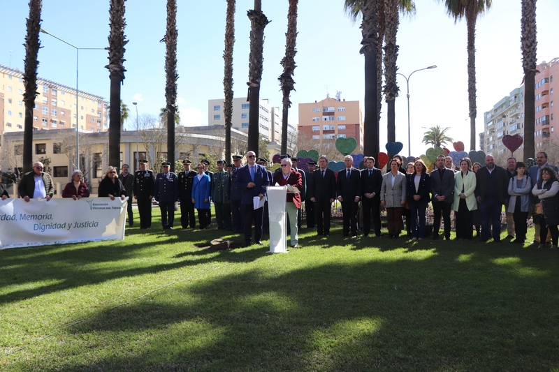 Badajoz homenajea a las las Víctimas del Terrorismo