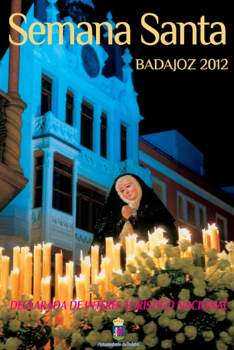 Cartel de la Semana Santa de Badajoz 2012