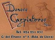 DONOSO CARPINTEROS