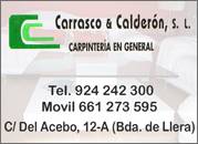CARRASCO Y CALDER�N S.L.