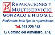 REPARACIONES Y MULTISERVICIOS GONZALO