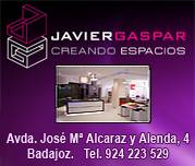 JAVIER GASPAR<br>CREANDO ESPACIOS