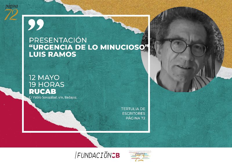 Luis Ramos presentará el poemario 