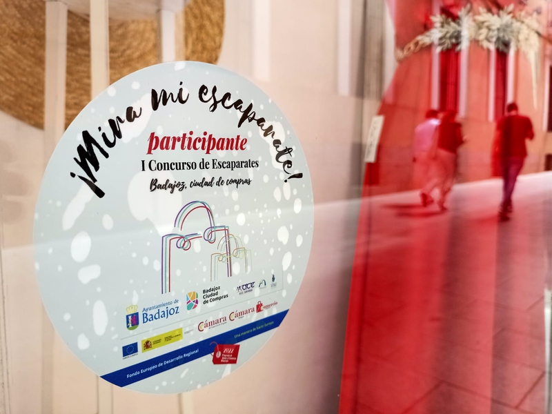 Un total de 71 establecimientos comerciales participan en el primer Concurso de Escaparates de Badajoz