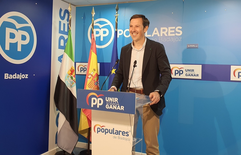 Cavacasillas ultima la nueva estructura del PP en la ciudad de Badajoz