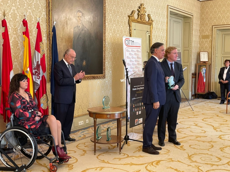 Badajoz recibe el premio 'Visión Zero Municipal' al no registrar fallecidos por accidente de tráfico en 2021