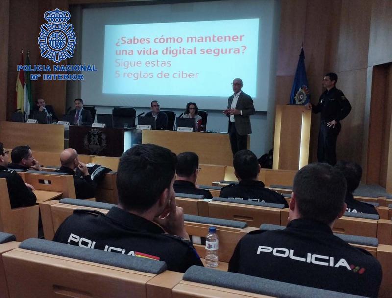 Policía Nacional realiza unas jornadas sobre el Plan de Lucha contra la Cibercriminalidad  