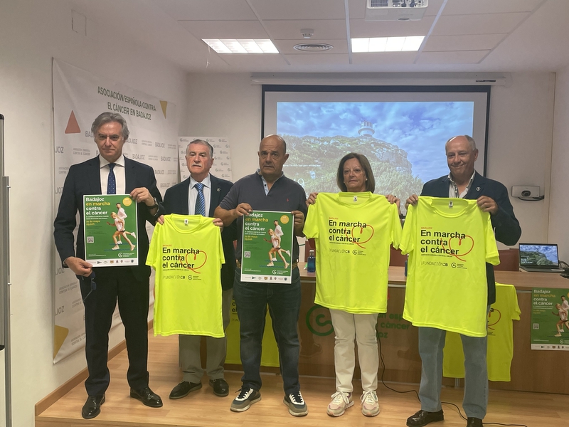 La AECC invita a todos los pacenses a ''caminar contra el cncer'' en una marcha convocada este domingo