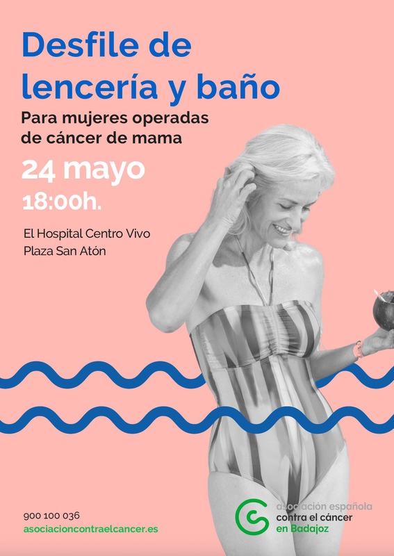  Badajoz acoge un desfile de lencera y bao protagonizado por mujeres operadas de cncer de mama