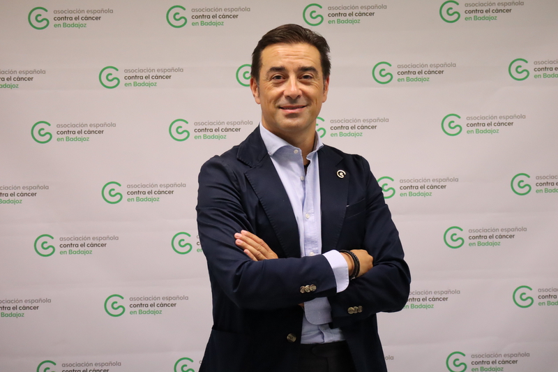 Miguel ngel Mendiano Calle, nuevo presidente de la Asociacin Espaola Contra el Cncer en Badajoz 