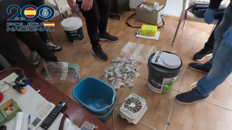 Policía Nacional desarticula un grupo criminal muy activo dedicado a la venta de droga