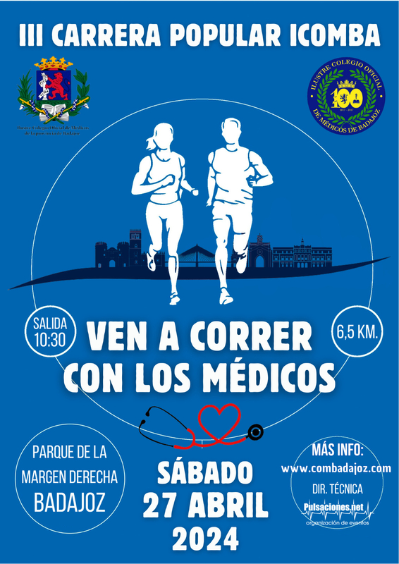 El Colegio de Médicos de Badajoz propone este sábado un encuentro deportivo entre médicos y pacientes