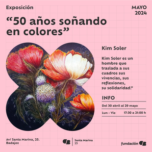 Del 30 de abril al 29 de mayo Kim Soler expondrá sus obras, bajo el título 