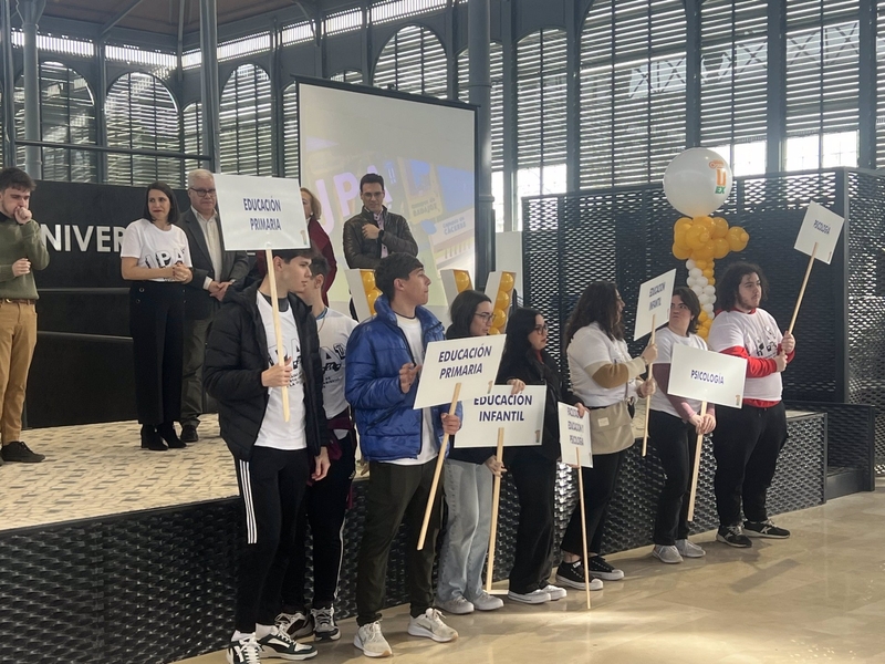 Las XX Jornadas de Puertas Abiertas de la UEx contarán en Badajoz con la asistencia de más de 2.500 estudiantes