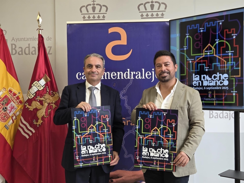 Badajoz celebra la Noche en Blanco el 6 de septiembre con 170 actividades en 66 espacios