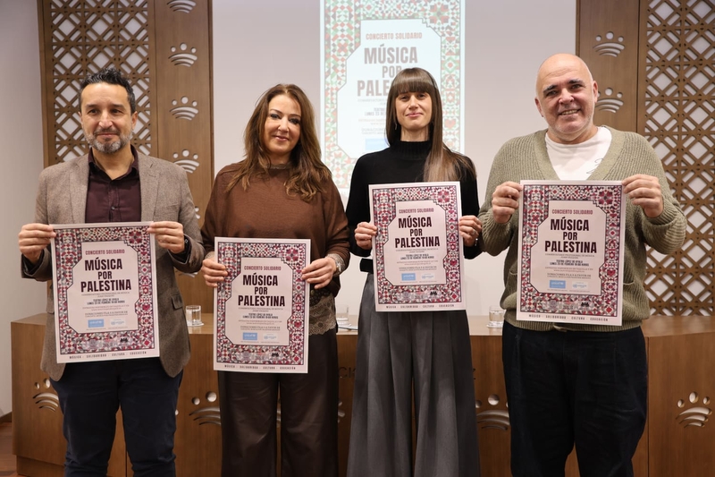 Alumnos y profesores del Conservatorio ‘Juan Vázquez’ ponen en marcha ‘Música por Palestina’