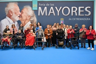 Abre sus puertas la Feria de los Mayores de Extremadura 