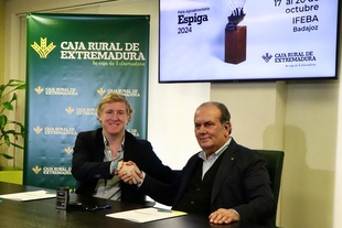 El Ayuntamiento de Badajoz y Caja Rural de Extremadura renuevan su colaboración con IFEBA