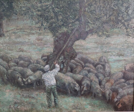 LA EXPOSICIÓN DE PINTURA ‘PASADO Y PRESENTE’ DE ANA GIL OLLERO
