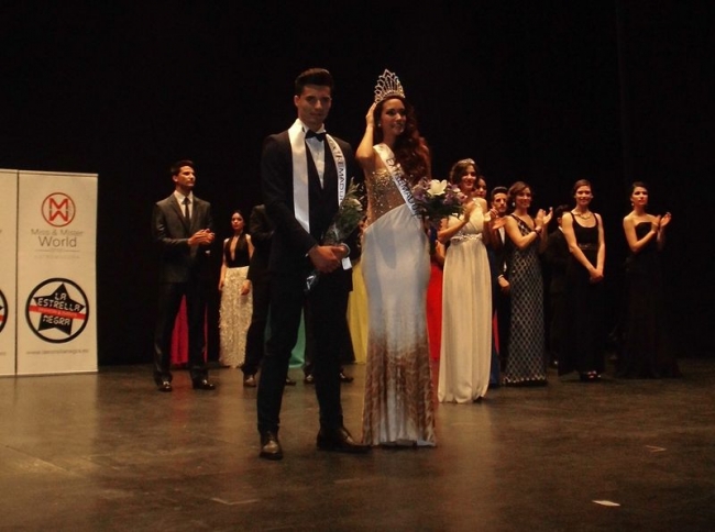  Irene Alfageme y Gerardo Sansegundo se convierten en ''Miss y Mister World Extremadura''
