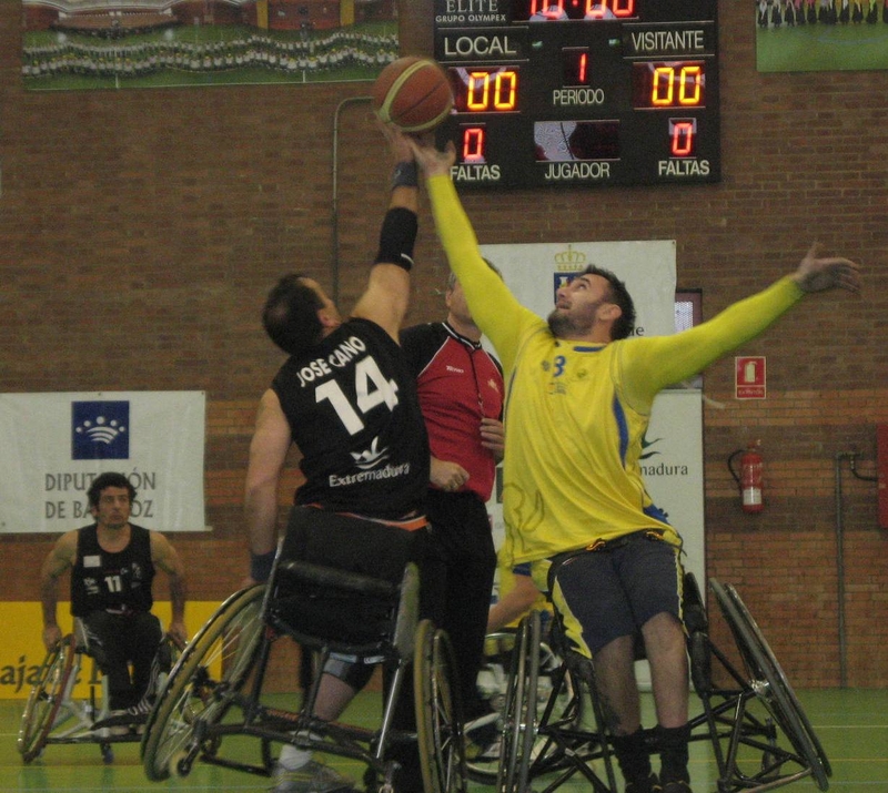 La Copa de Europa de Baloncesto en silla de ruedas se disputa en Badajoz este fin de semana