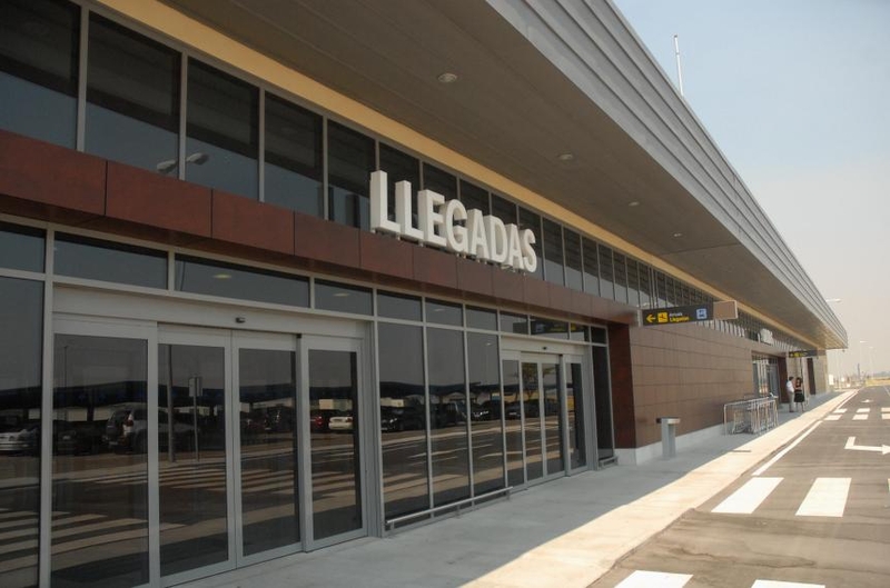El Aeropuerto de Badajoz registra 3.366 pasajeros en junio, un 1.558,1% más que hace un año