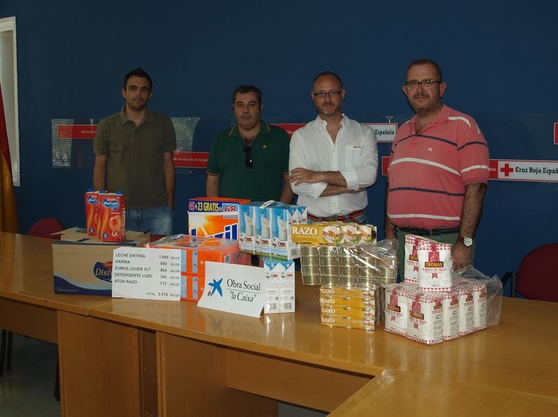 Donan más de 3.600 Kg. de Alimentos a Cruz Roja Badajoz