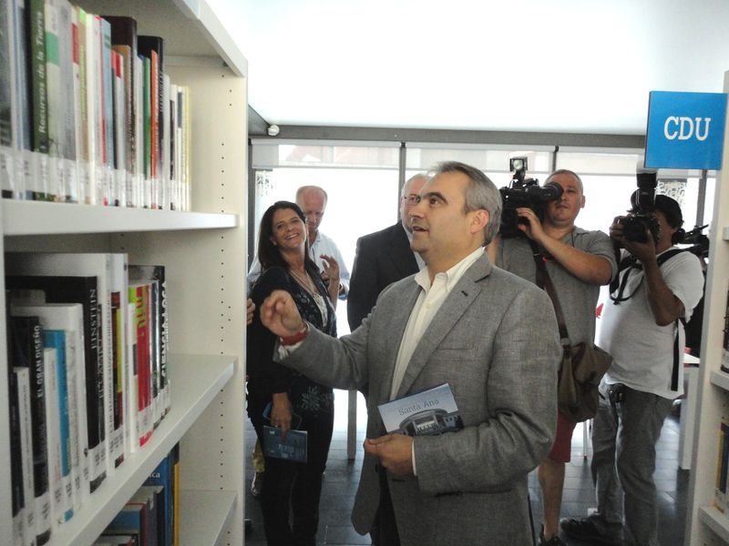 La Biblioteca Pública Municipal de Santa Ana abre sus puertas