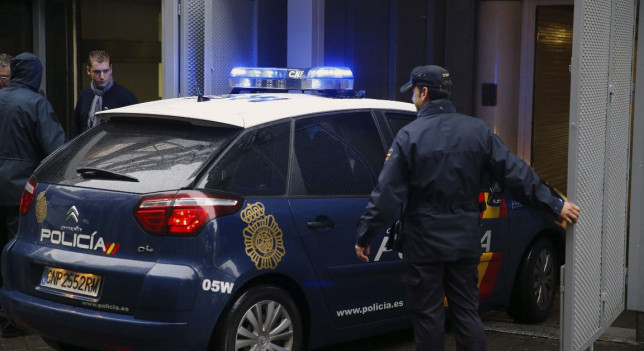 Detenidos dos varones como presuntos autores de un robo con violencia en un local del centro de Badajoz