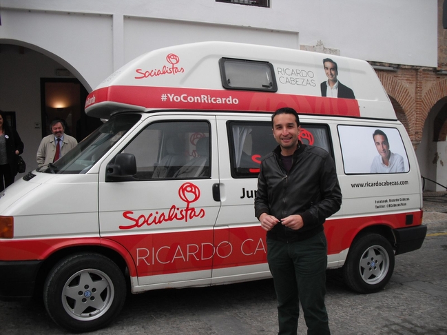 Ricardo Cabezas iniciará un recorrido por las barriadas y pedanías de Badajoz con su ''Oficina Móvil''