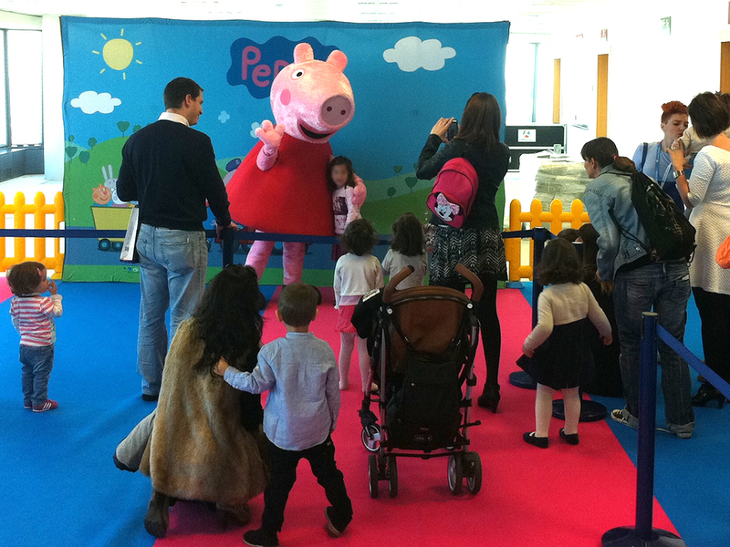 Peppa Pig visitará a sus fans de Badajoz los días 11 y 18 de abril