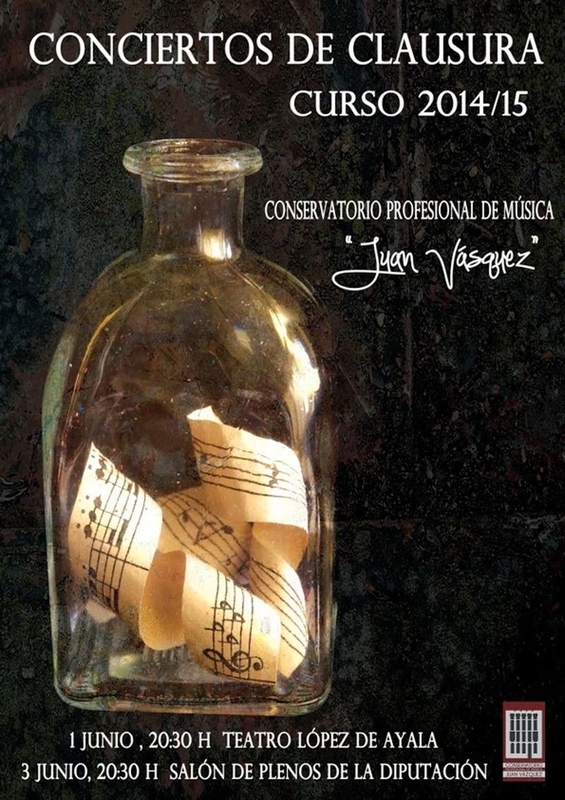 Llega el concierto de clausura del Conservatorio Profesional de Música 'Juan Vázquez'