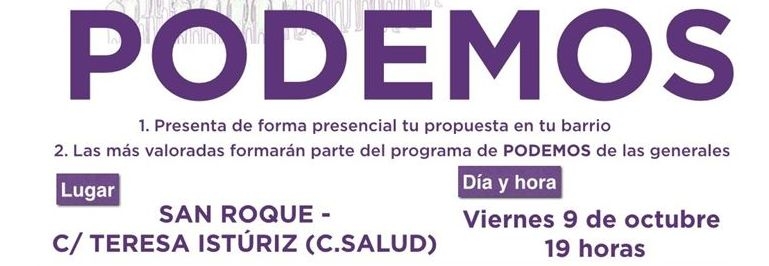 Podemos inicia en Badajoz la celebración de ''encuentros con la ciudadanía'' 