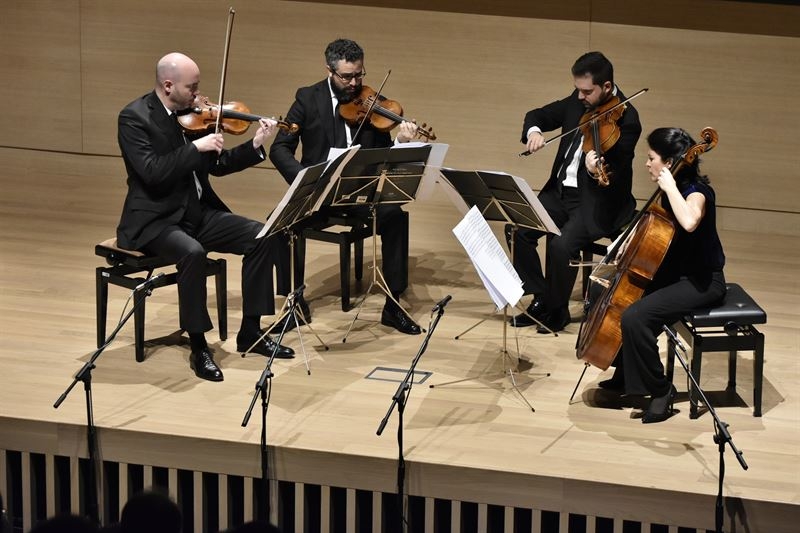 El Cuarteto Quiroga cierra las actuaciones del VII Ciclo de Música Actual de Badajoz