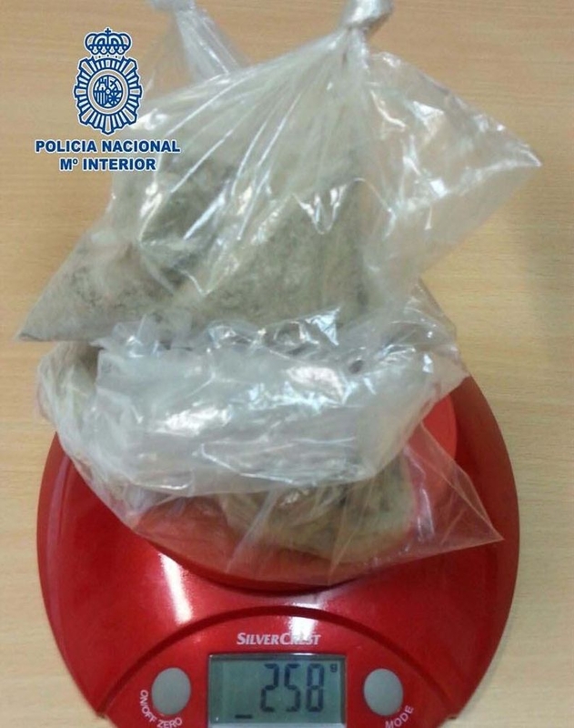 Detenido tras una persecución por Badajoz un hombre de 39 años que transportaba 250 gramos de heroína