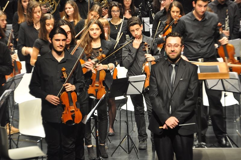 La orquesta de los conservatorios de Mérida y Almendralejo ofrece un concierto en Badajoz a favor de los refugiados