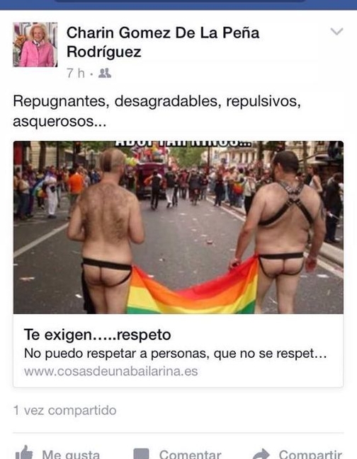 Fundación Triángulo exige a una concejala del PP en Badajoz que se retracte de unos comentarios sobre homosexuales
