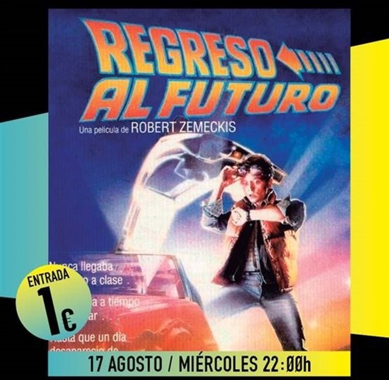 La película 'Regreso al futuro' será proyectada este miércoles en la terraza del López de Ayala